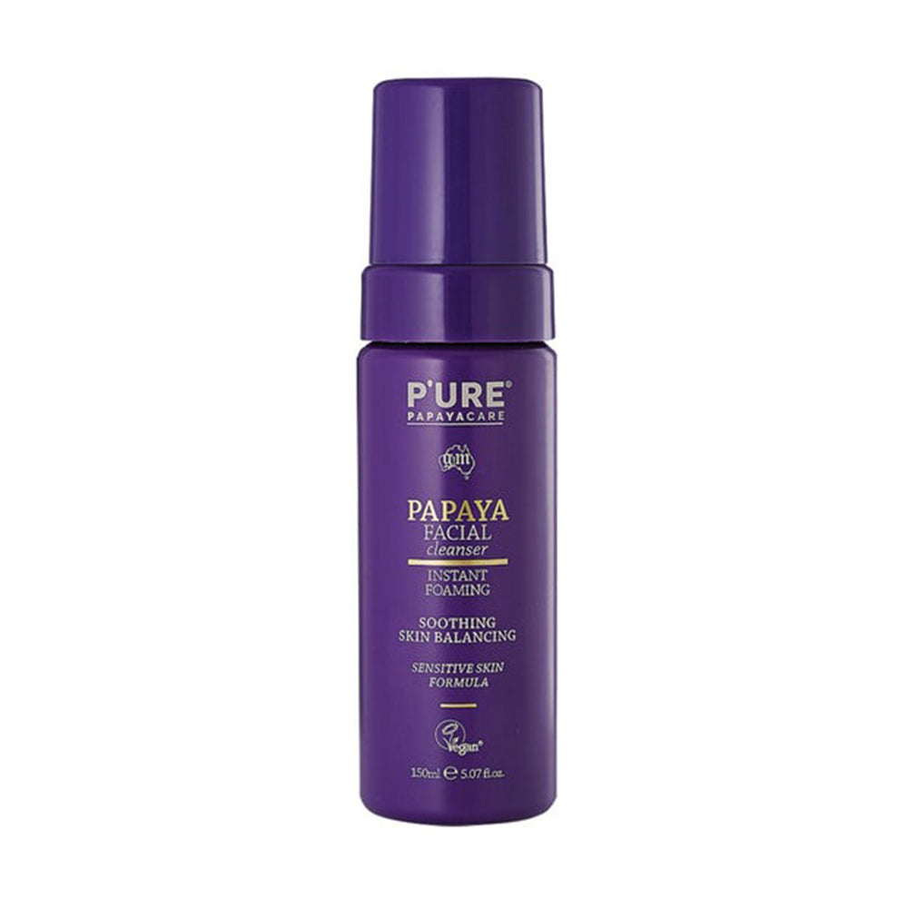 P'URE PapayacarePapaya Facial Cleanser Instant Foaming 150ml