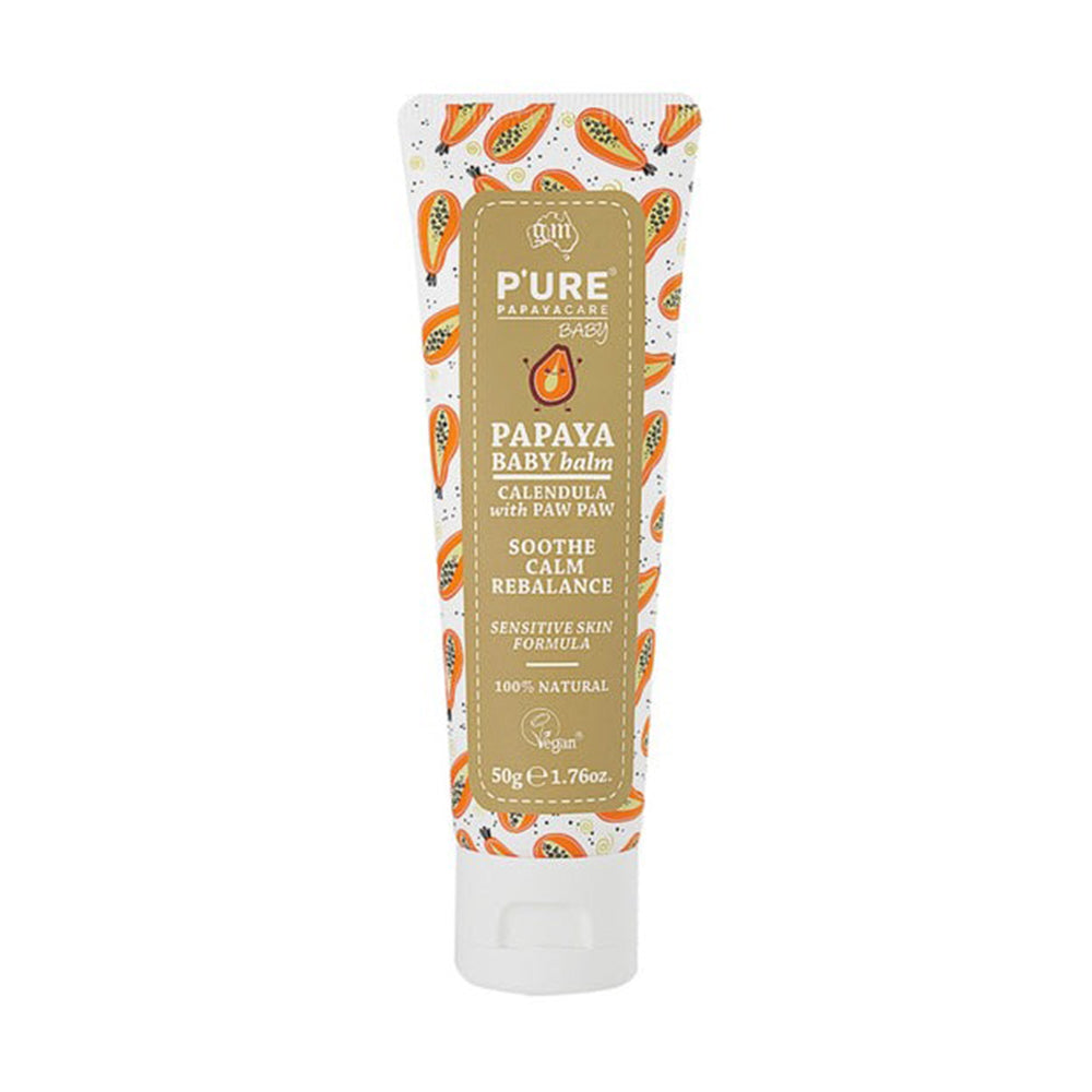 P'URE Papayacare Baby Papaya Baby Balm (Calendula with Paw Paw) 50g