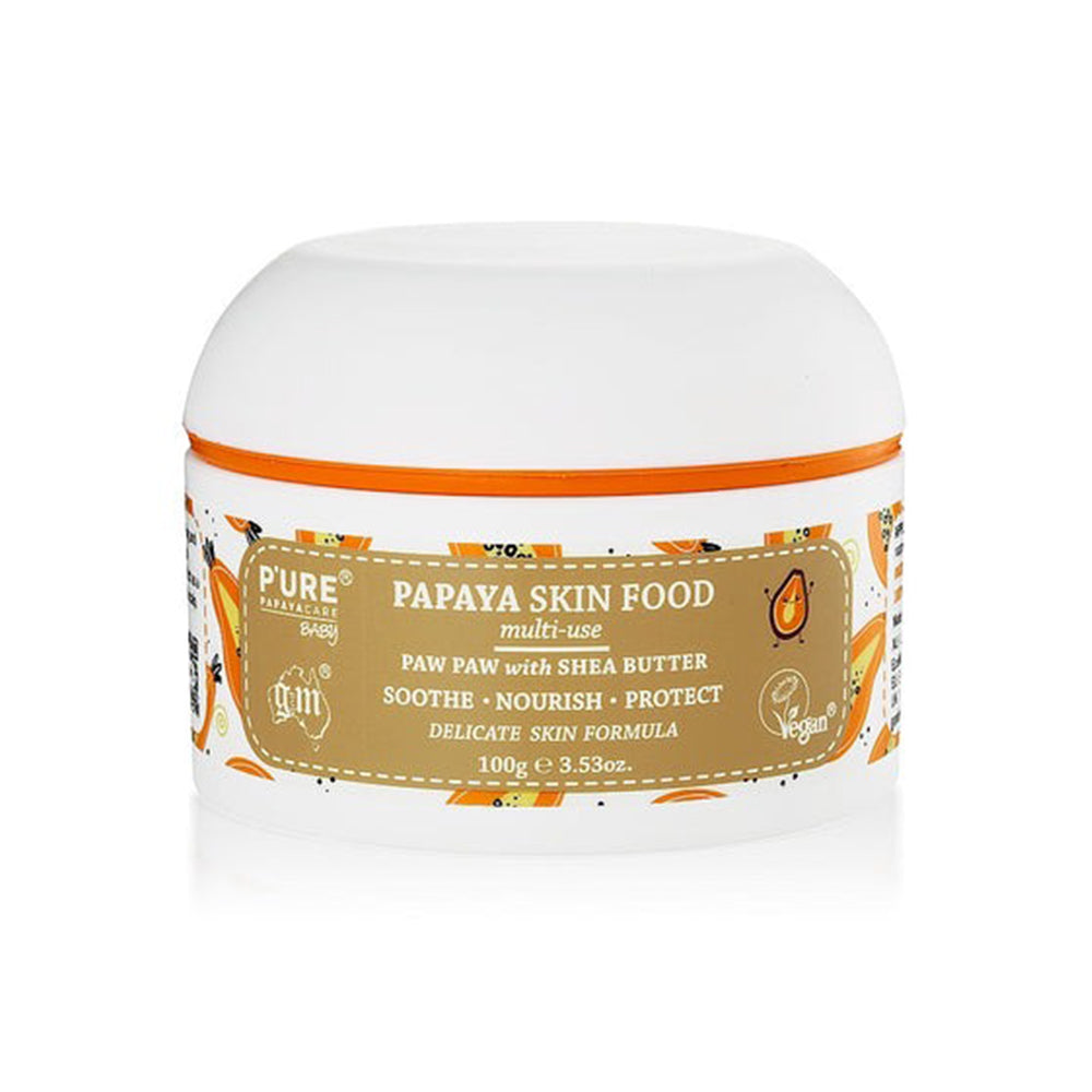P'URE Papayacare Baby Papaya Skin Food Multi-Use (Paw Paw with Shea Butter) 100g