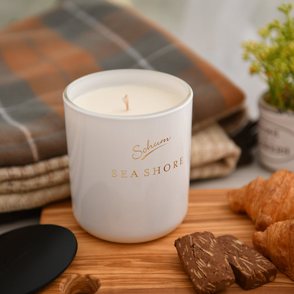 Sohum Eco Wax Candle Seashore 420g