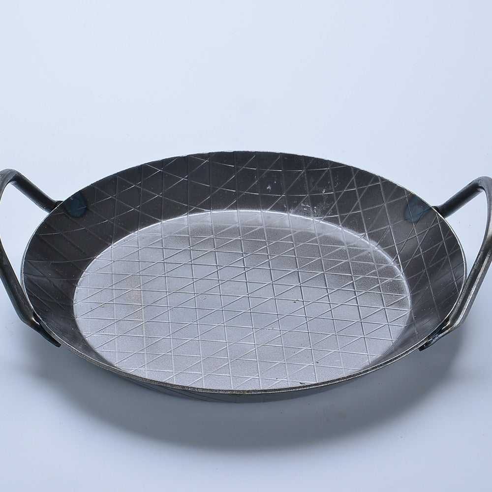 Turk forged iron serving pan with two grips 28cm