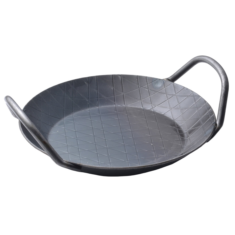 Turk forged iron serving pan with two grips 28cm