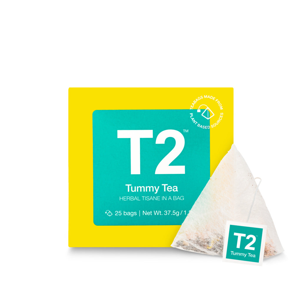 T2 Tummy Tea Tea Bag Cube 25 pack