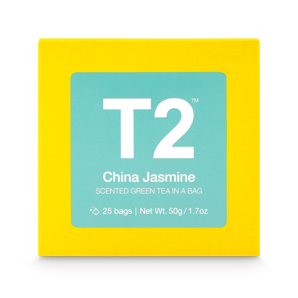 T2 China Jasmine Tea Bag Cube 25 pack
