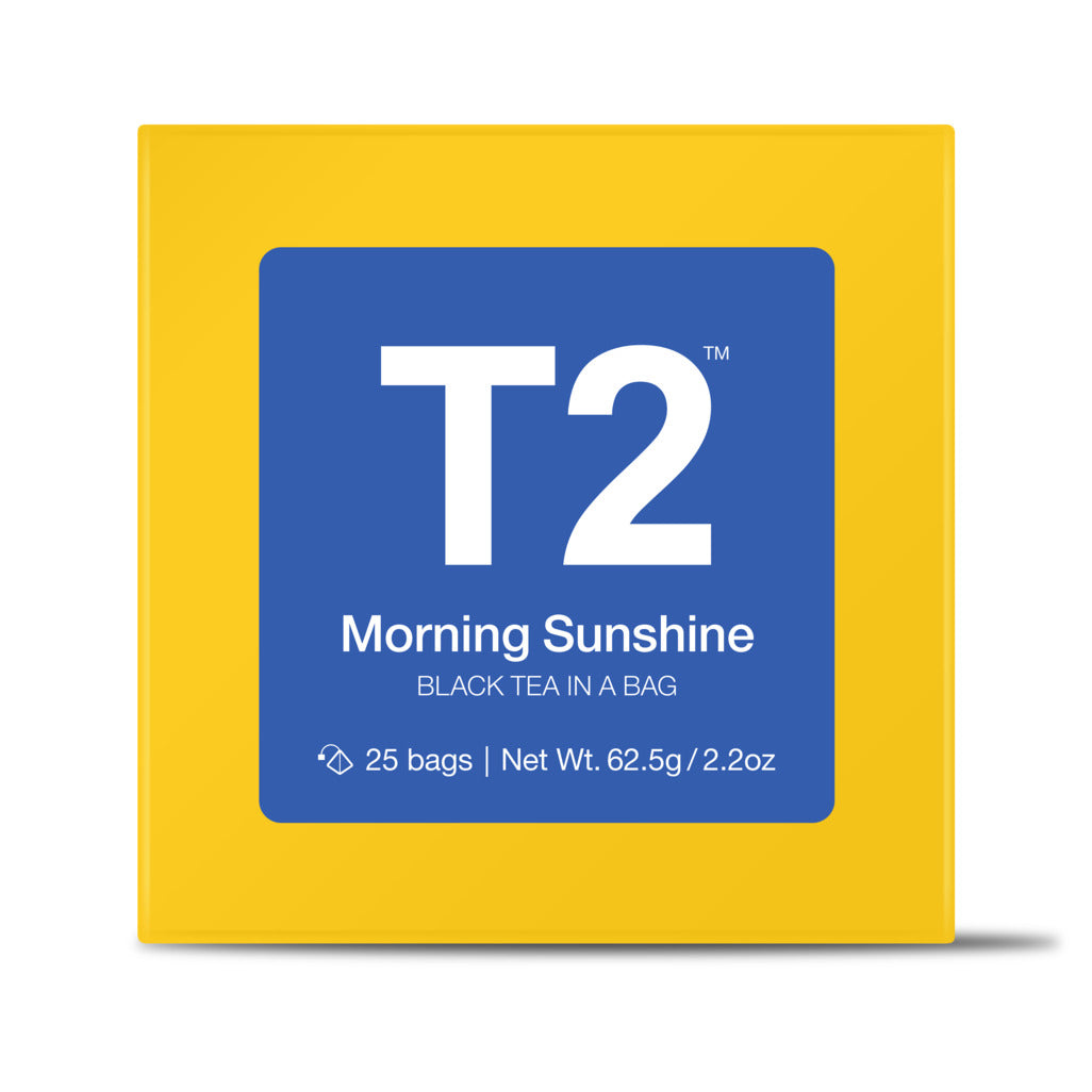 T2 Morning Sunshine Tea Bag Cube 25 pack