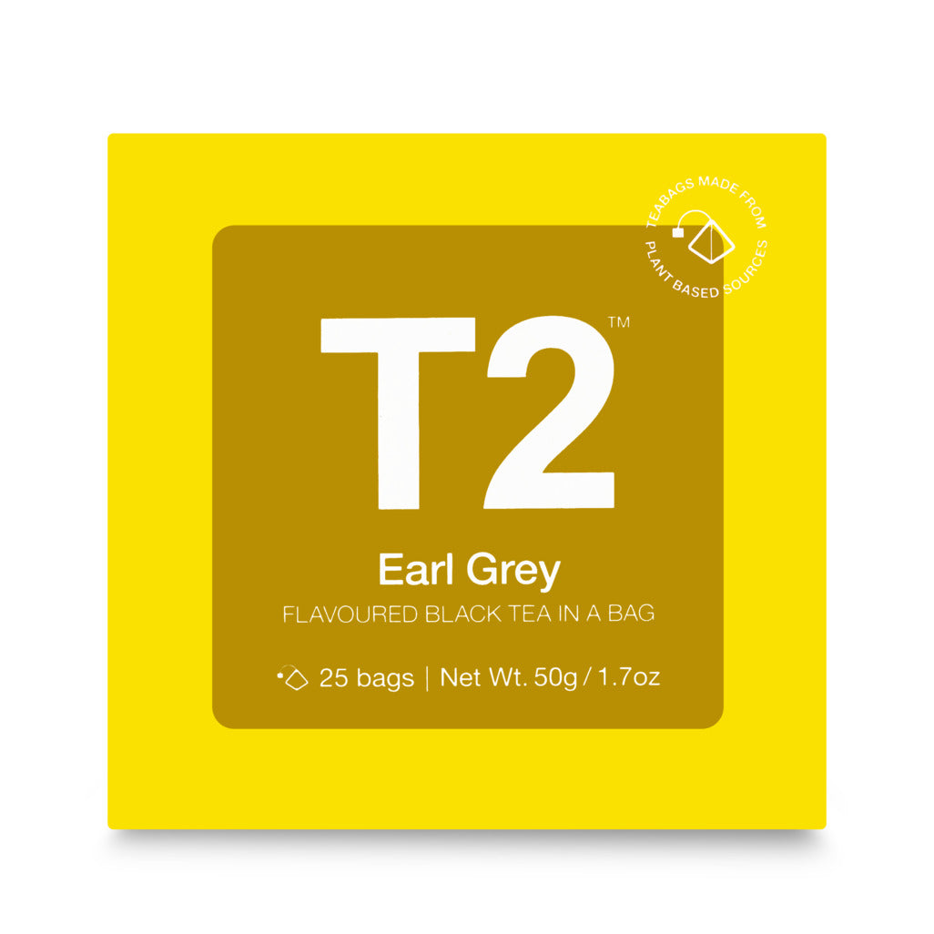 T2 Earl Grey Tea Bag Cube 25 pack