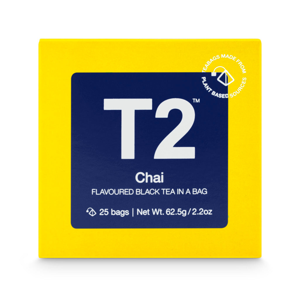 T2 Chai Tea Bag Cube 25 pack