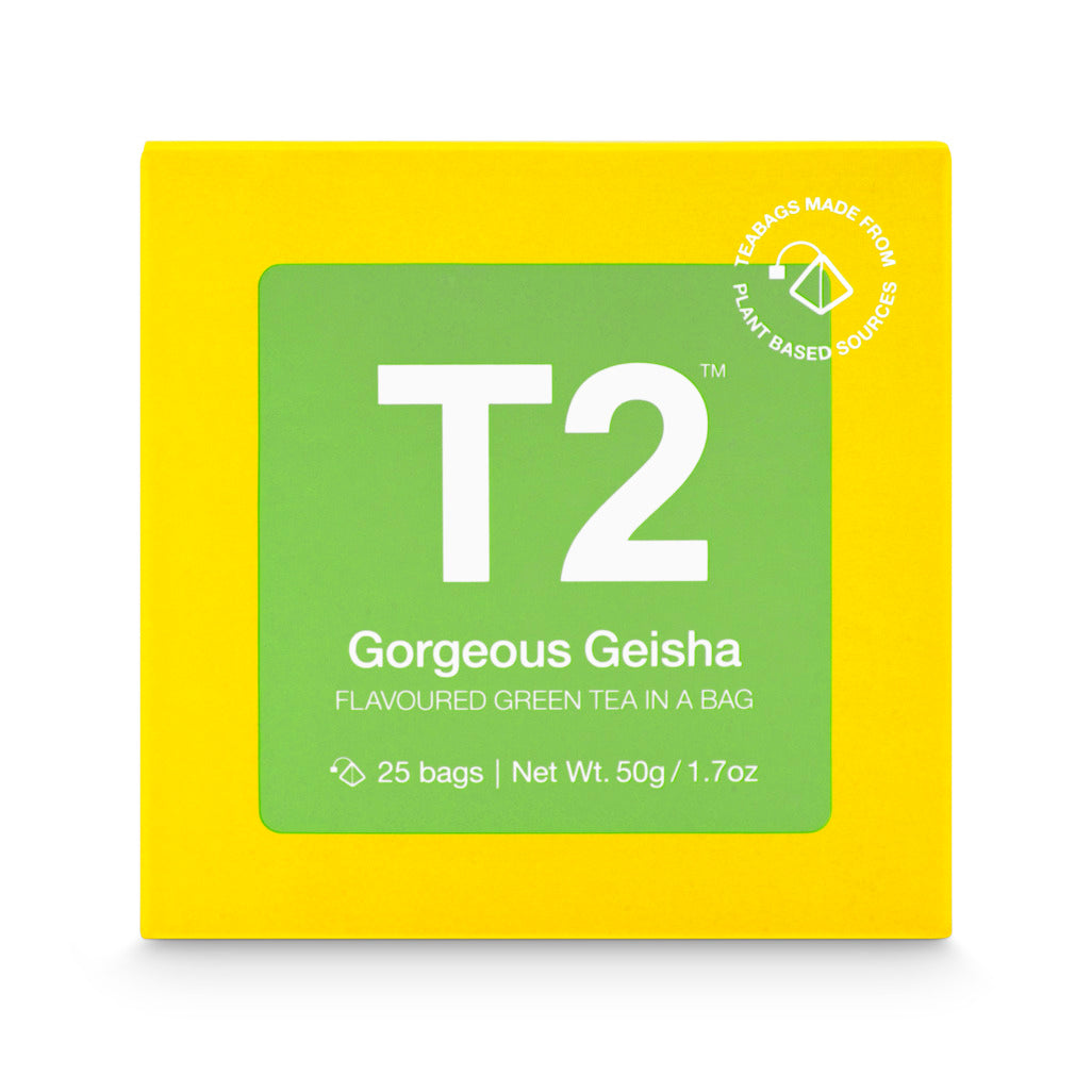 T2 Gorgeous Geisha Tea Bag Cube 25 pack