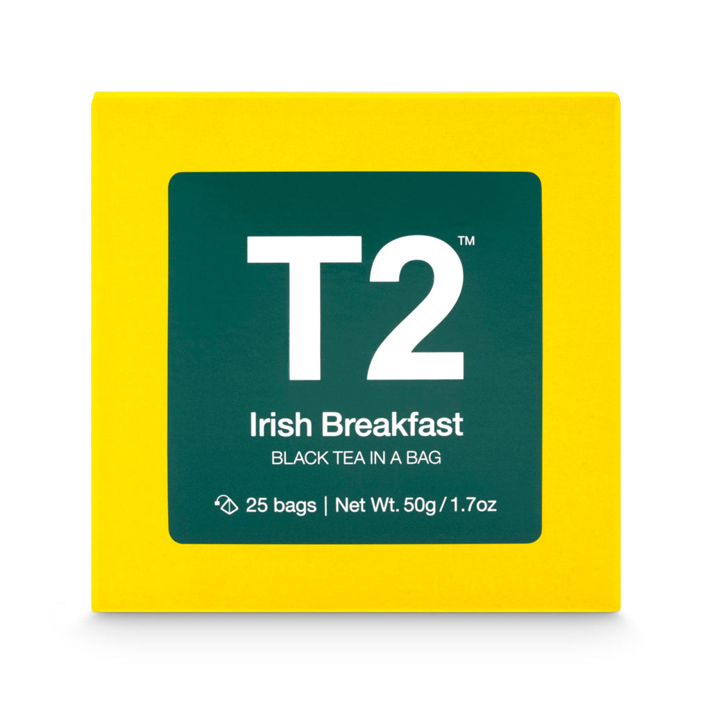 T2 Irish Breakfast Tea Bag Cube 25pack