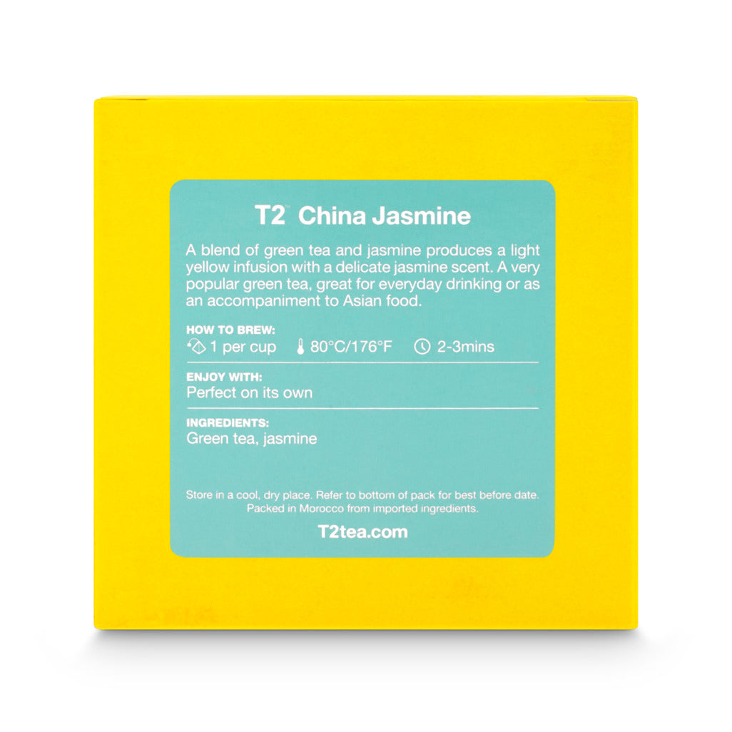 T2 China Jasmine Tea Bag Cube 25 pack