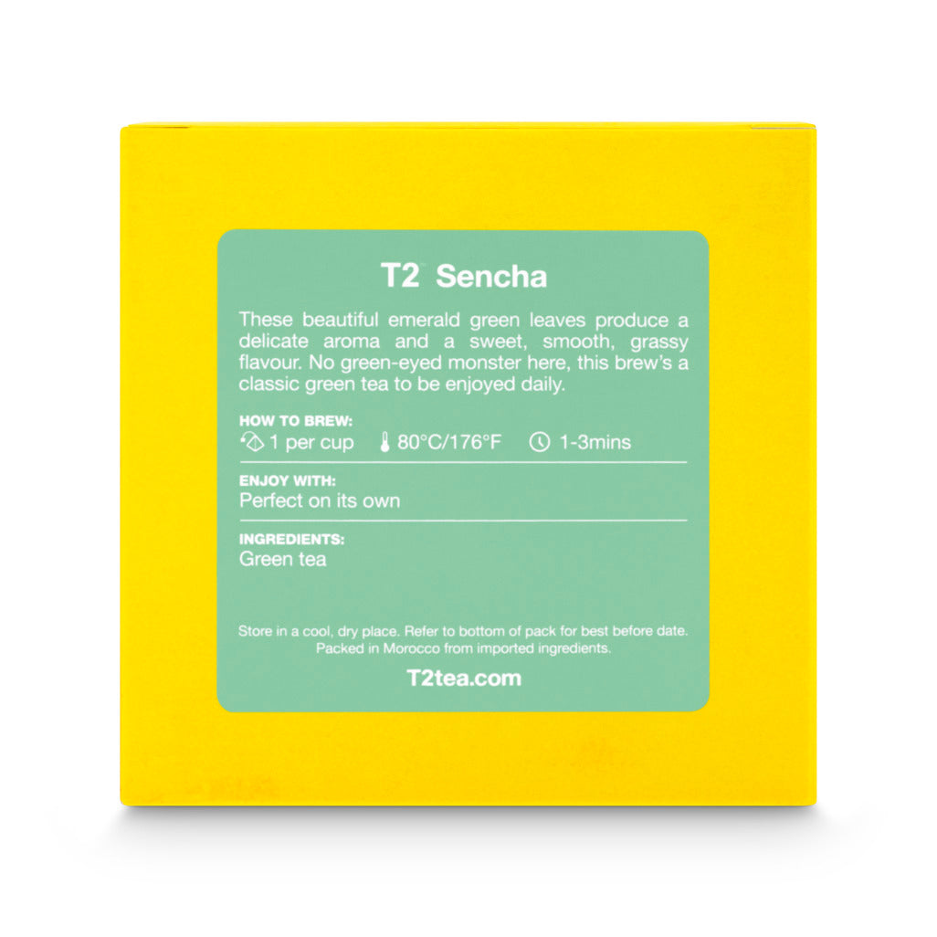 T2 Sencha Tea Bag Cube 25 pack