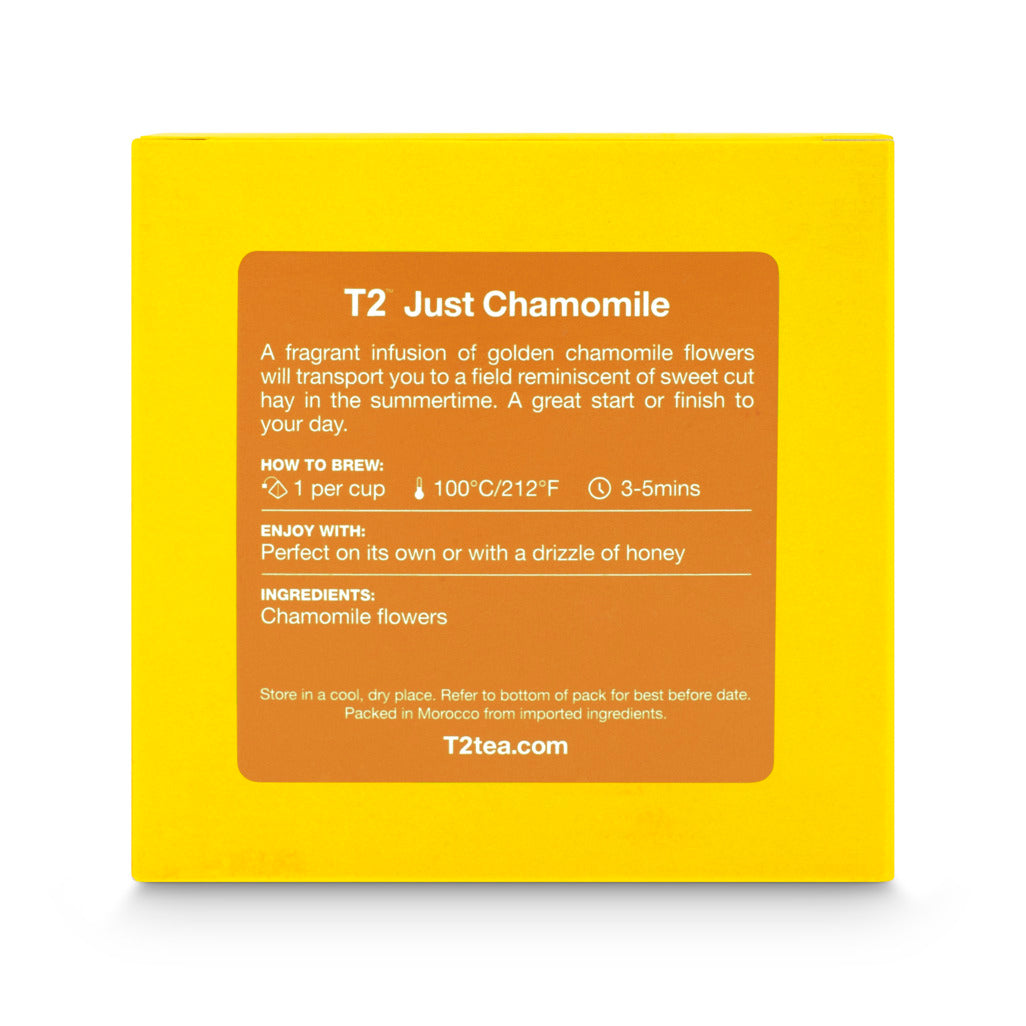 T2 Just Chamomile Teabag Gift Cube
