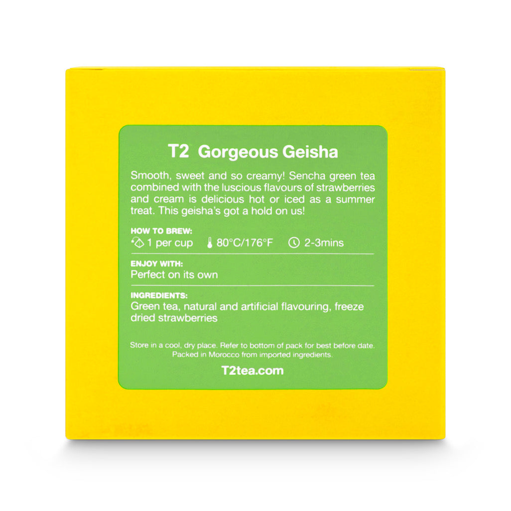T2 Gorgeous Geisha Tea Bag Cube 25 pack