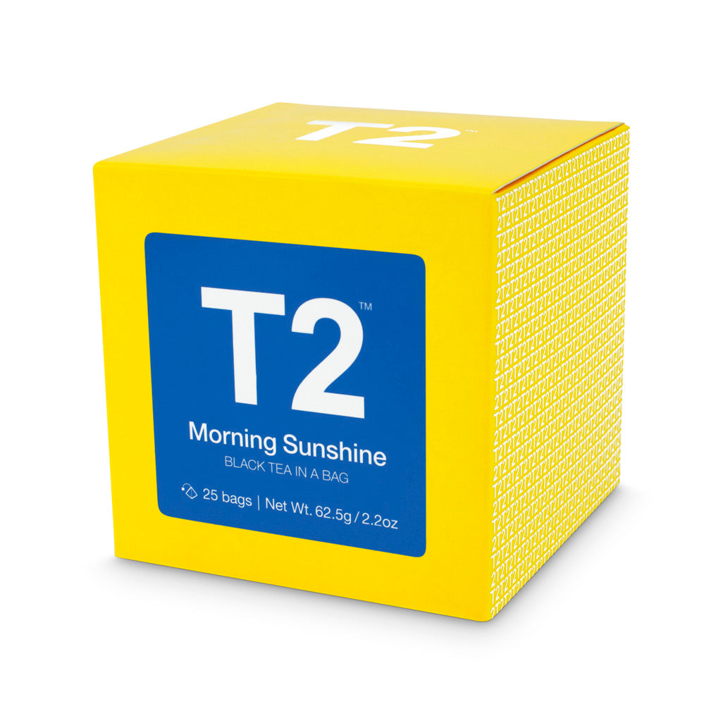 T2 Morning Sunshine Tea Bag Cube 25 pack