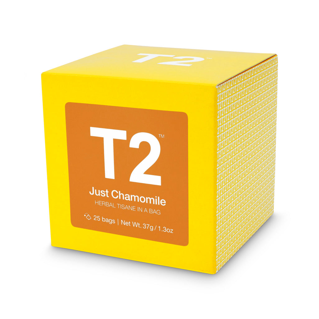 T2 Just Chamomile Teabag Gift Cube