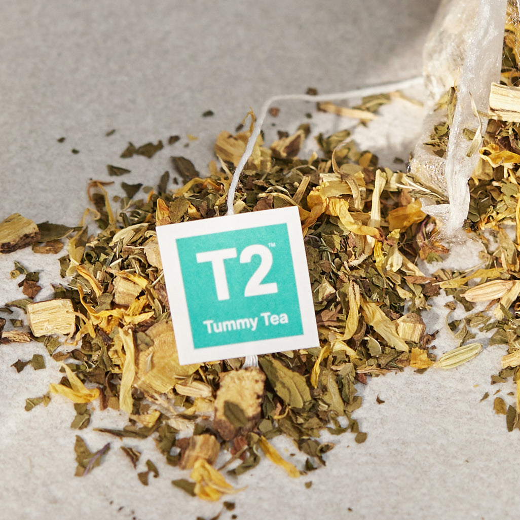T2 Tummy Tea Tea Bag Cube 25 pack