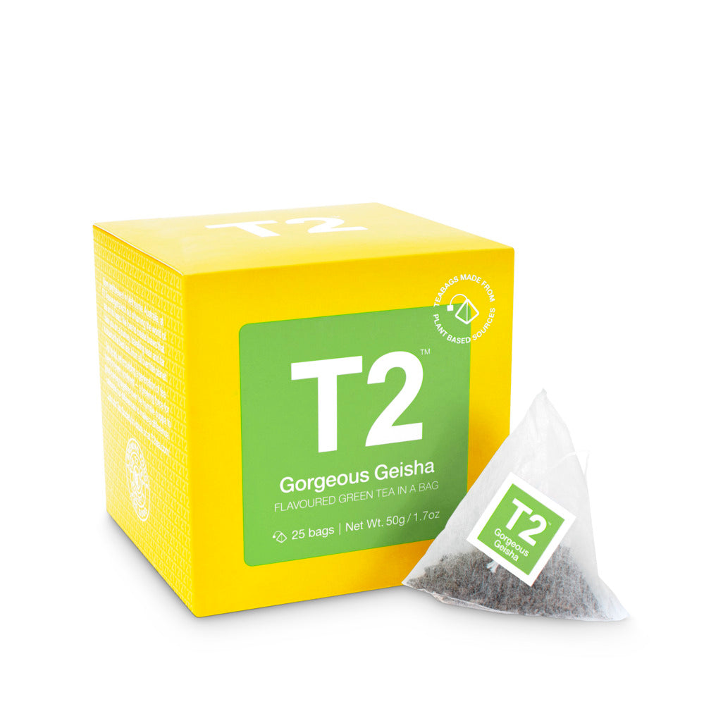 T2 Gorgeous Geisha Tea Bag Cube 25 pack