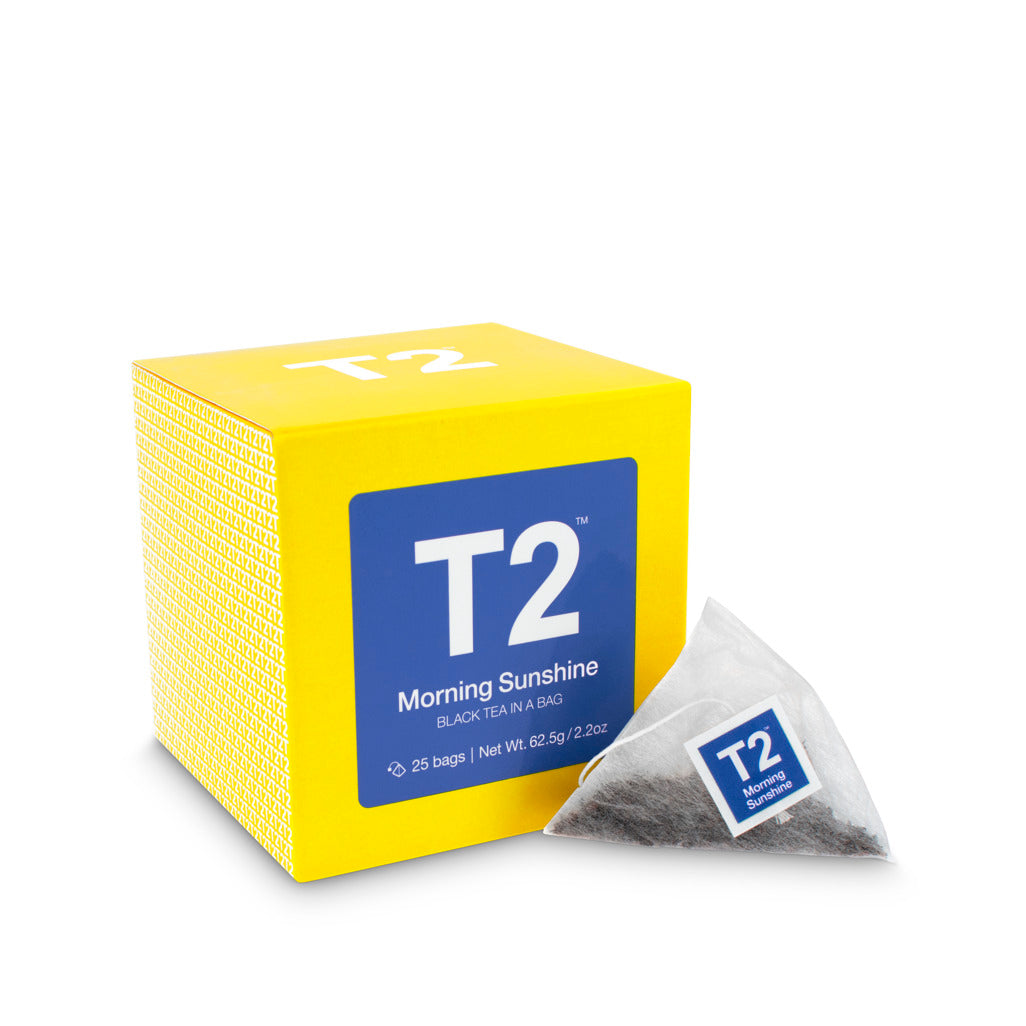 T2 Morning Sunshine Tea Bag Cube 25 pack