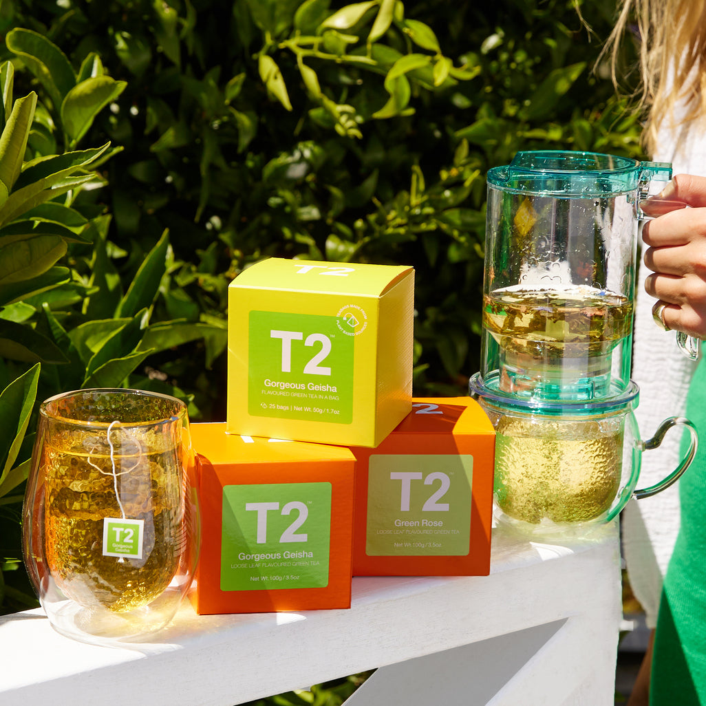 T2 Gorgeous Geisha Tea Bag Cube 25 pack
