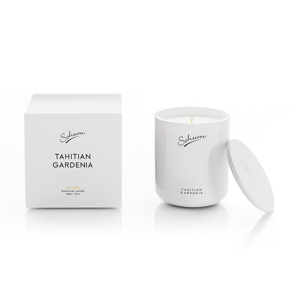Sohum Signature Candle Tahitian Gardenia 420g