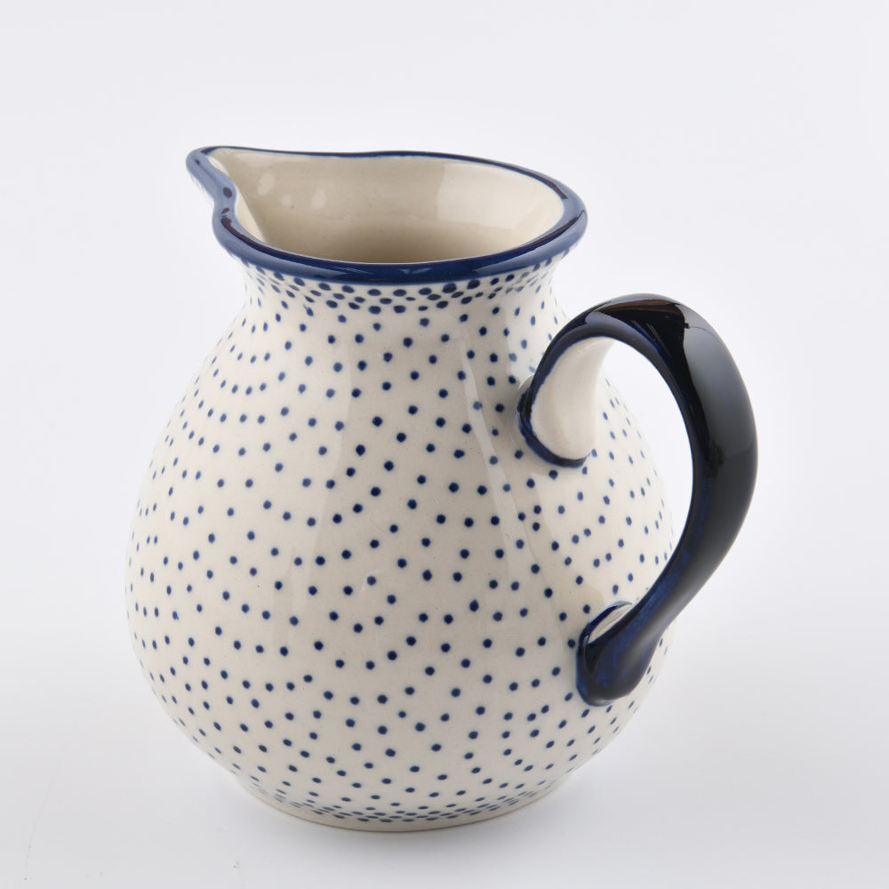 Handmade Polish Pottery Manufaktura teapot 600ml pure dots Boleslawiec Ceramics