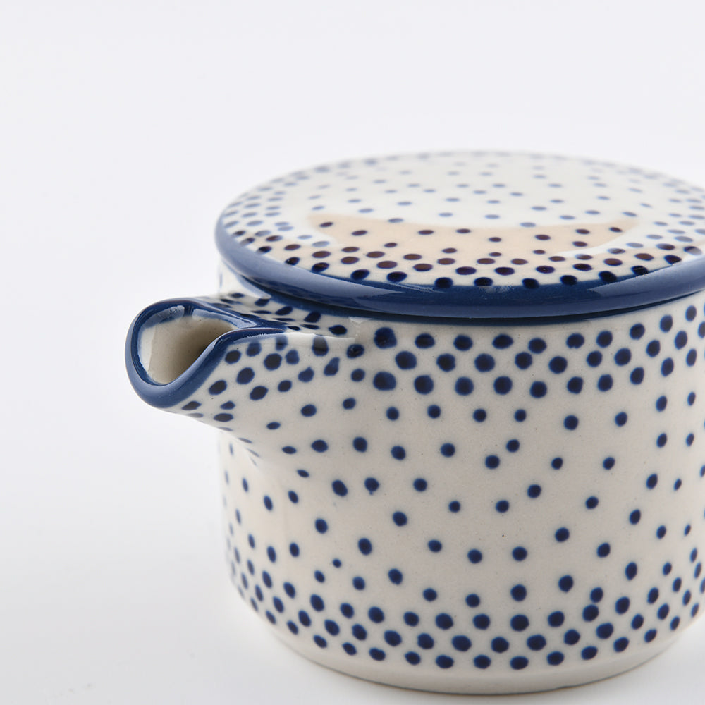 Handmade Polish Pottery Manufaktura creamer 115ml pure dots Boleslawiec Ceramics