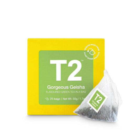 T2 Gorgeous Geisha Tea Bag Cube 25 pack